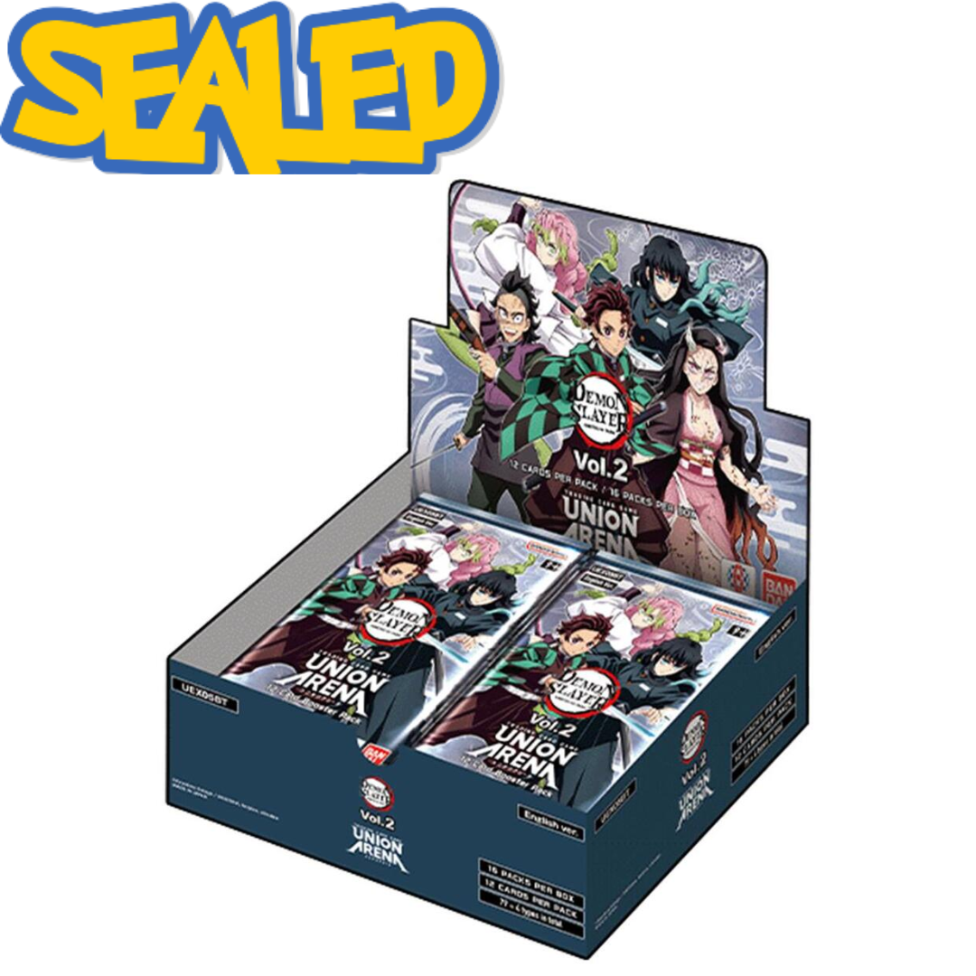 Sealed - Union Arena - Demon Slayer: Kimetsu no Yaiba Vol.2 - Booster Box - UEX05BT - USA ONLY!