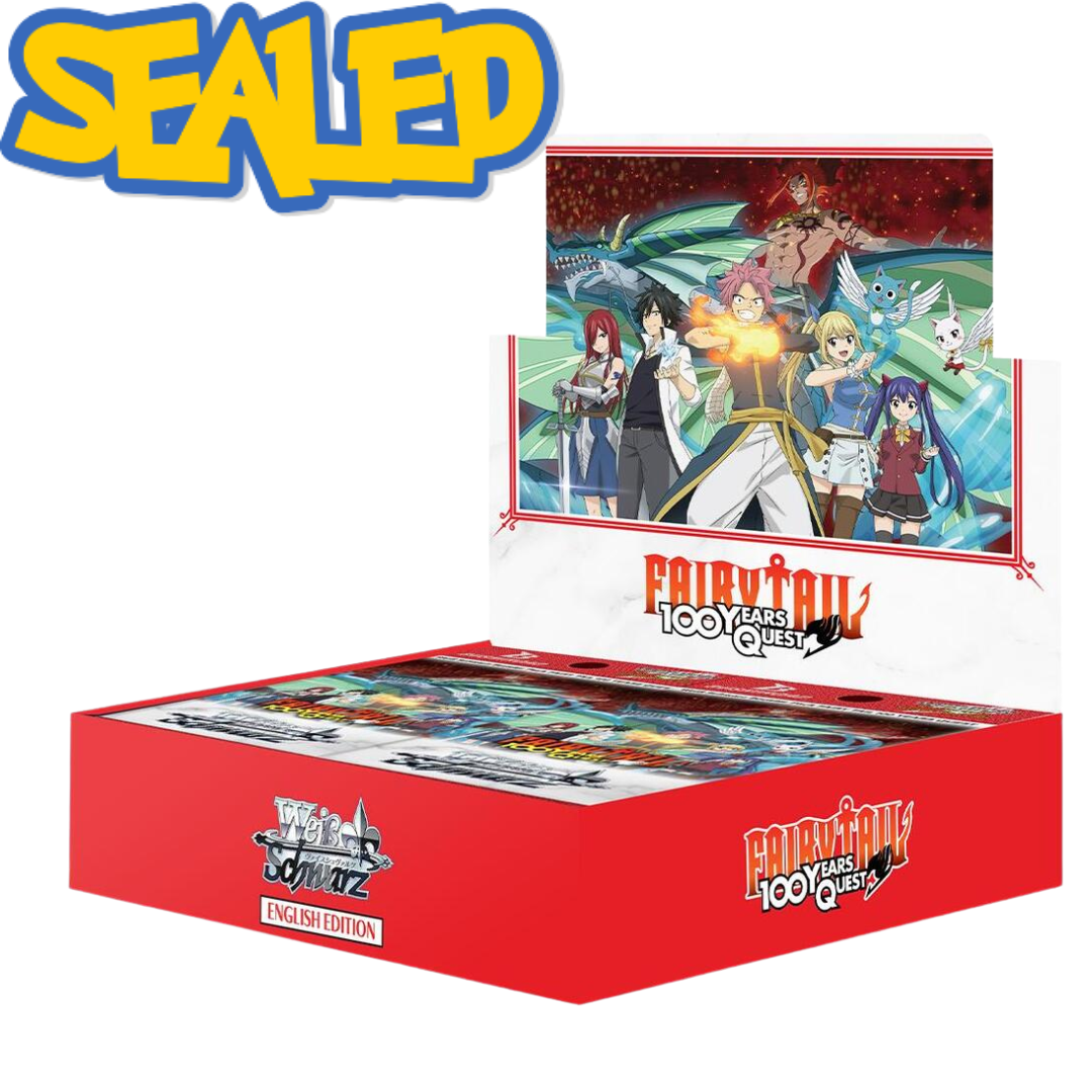 Weiss Schwarz - FAIRY TAIL 100 YEAR QUEST Booster Box - English Print - Sealed - USA ONLY!