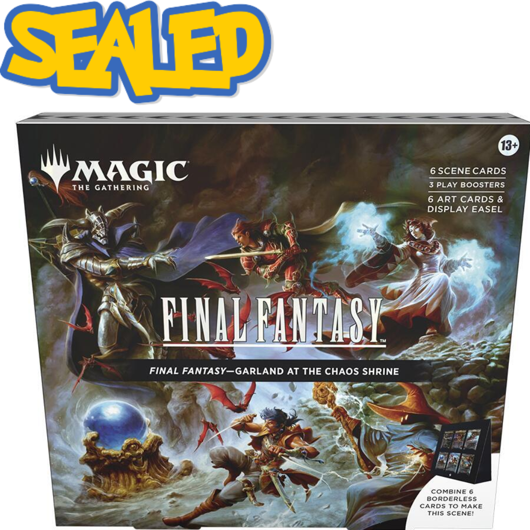 Sealed - FINAL FANTASY - Scene Box (Garland at the Chaos Shrine) - USA ONLY!