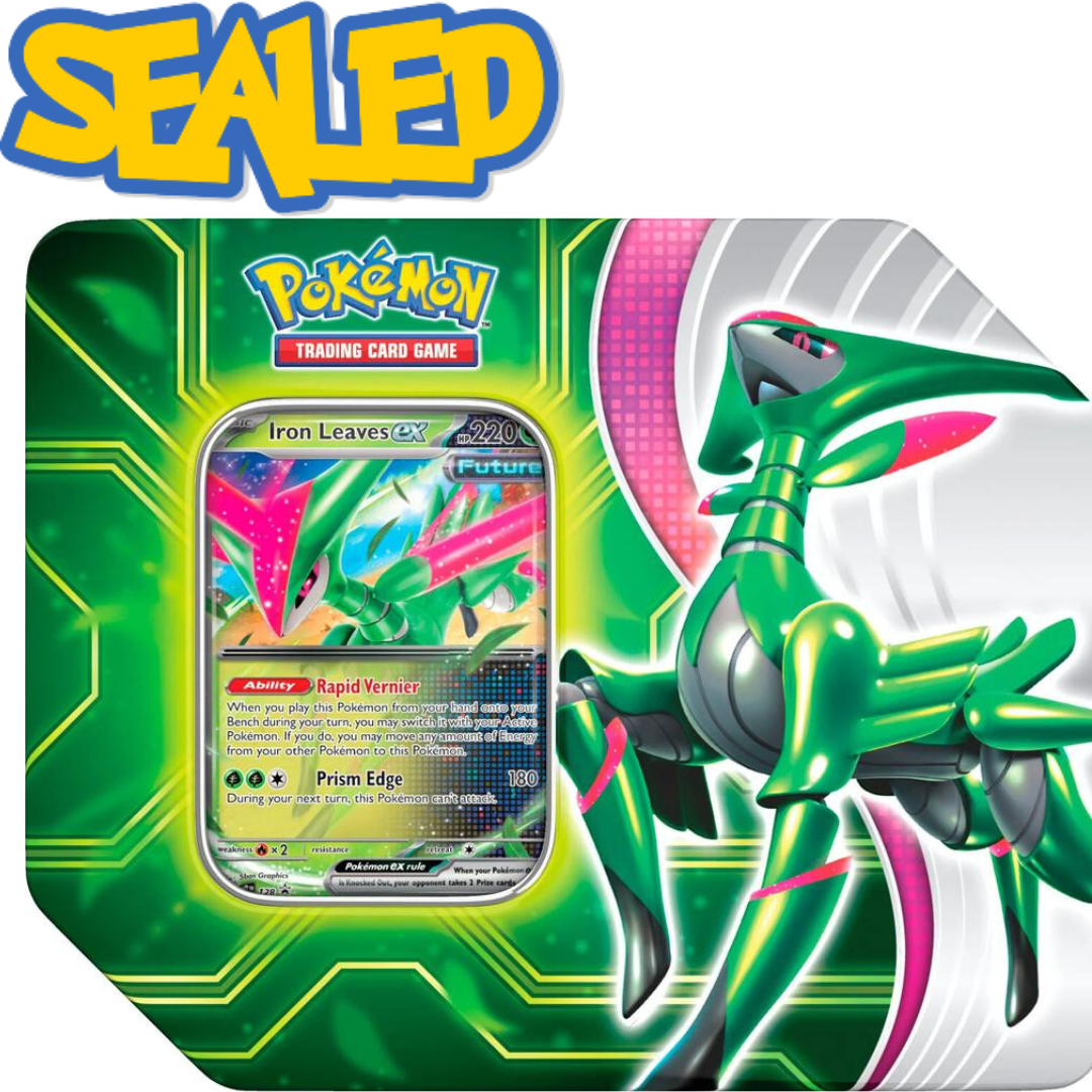 SEALED - Paradox Clash Tin [Iron Leaves ex] - USA Only