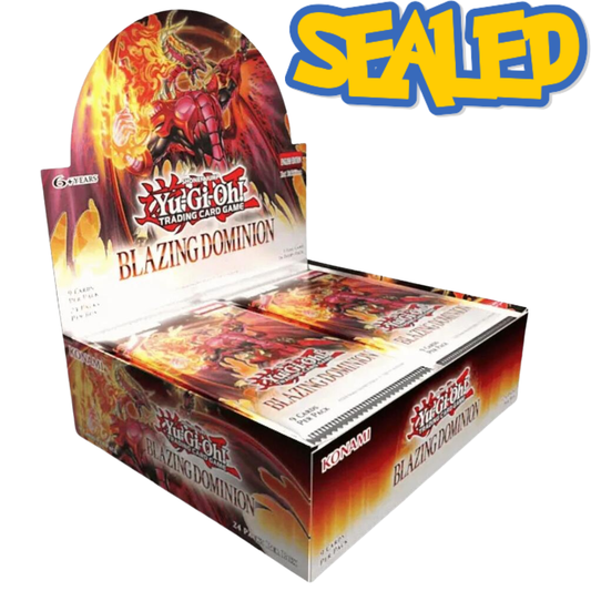 YuGIOH - Blazing Dominion - Booster Box- [1st Edition] - Sealed - USA ONLY!