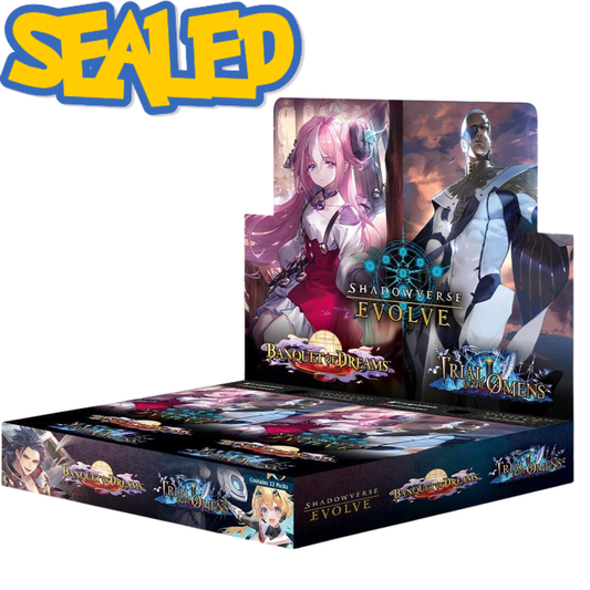Shadowverse Evolve Banquet of Dreams & Trial of Omens Combined Set Booster Box - BP14 - Sealed - USA ONLY!