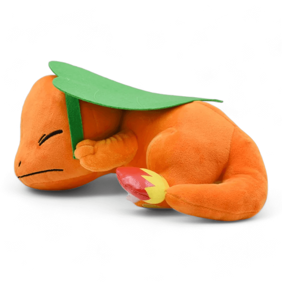 Charmander under Leaf Plush - Plush - USA ONLY